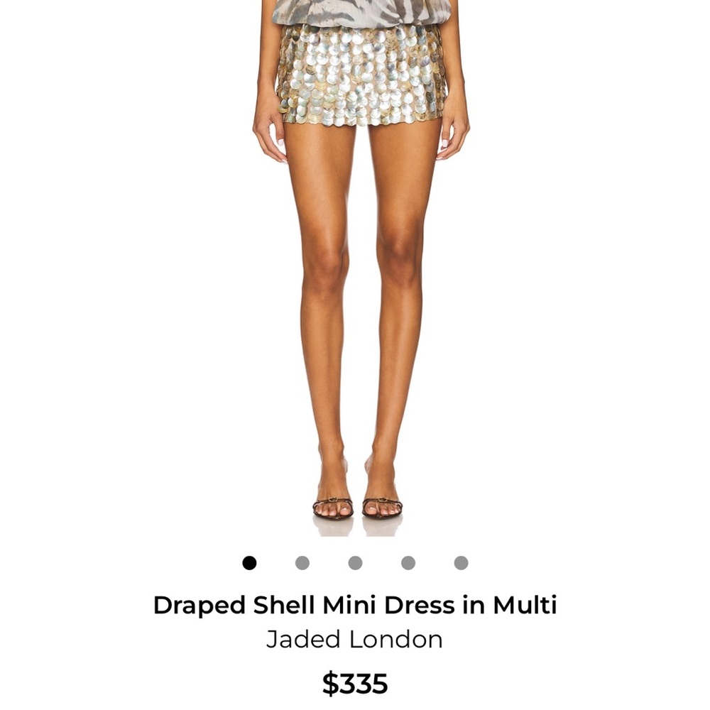 Jaded London Sequin Shell Mini dress - Picture 5 of 5